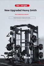 Home Gym Smith Machine Cable Crossover Weightlifting Sports Training