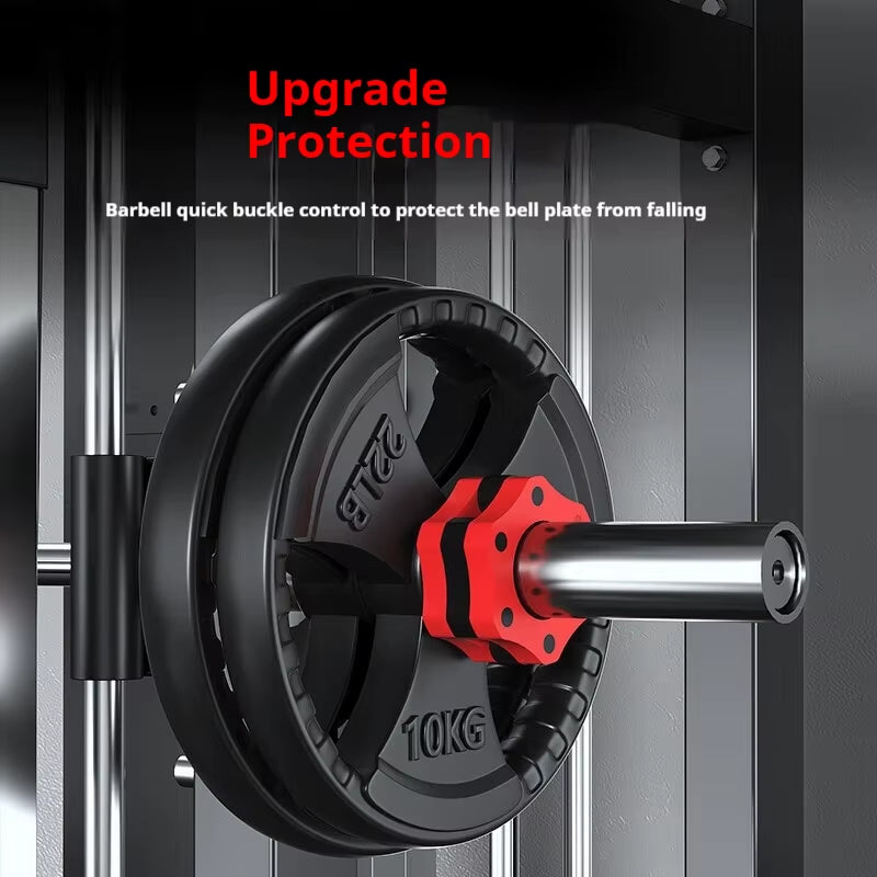 Home Gym Smith Machine Cable Crossover Weightlifting Sports Training