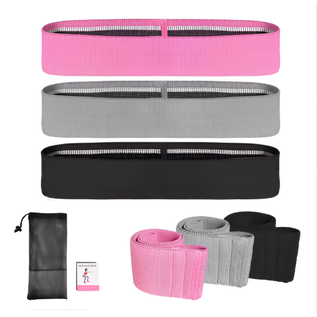 CoreVanta Silicone GripLoop Fabric Resistance Band